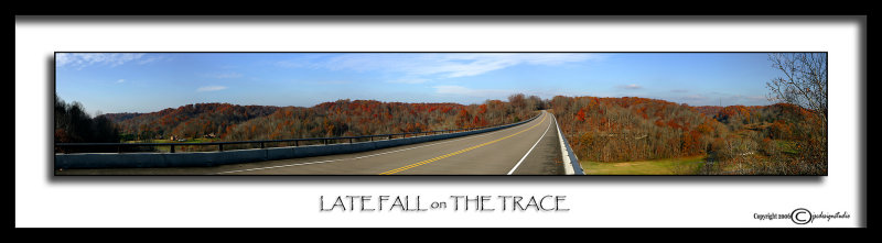 Late Fall on The Trace<p>November 9