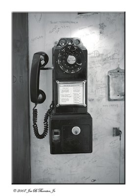 Old Phone before the Booth