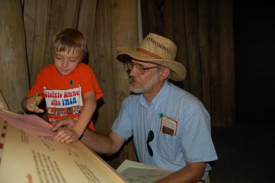 Working on Montana Junior Ranger