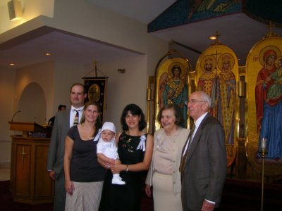 Ryan's Baptism - September 2007
