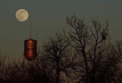 Moon & Water Tower (Original Composition)