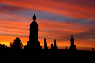 Cemetery Sunset Revisited