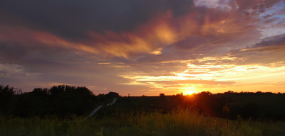 Vivid Sunset at Seat Conservation Area