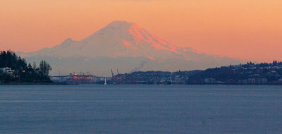 Mt Rainer via Elliot Bay