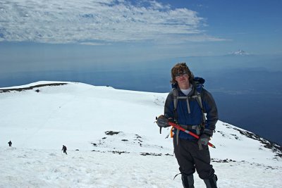 On the way down
