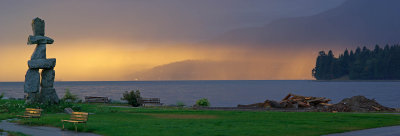 Sunset over English Bay