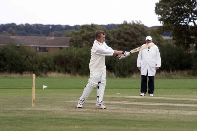 Martin's bat is made from a softer wood than Martin