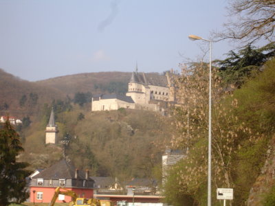 Dit is het kasteel van Vianden