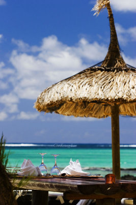 Dinner Table, Ile de l'Est, Mauritius