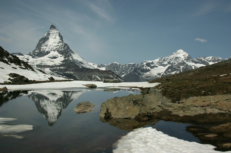 Matterhorn from Riffelsee