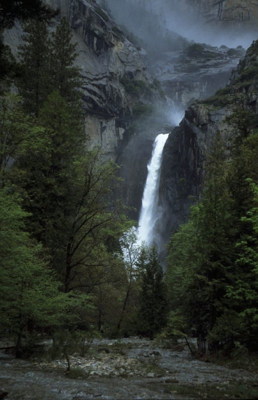 Lower Yosemite Falls, California
