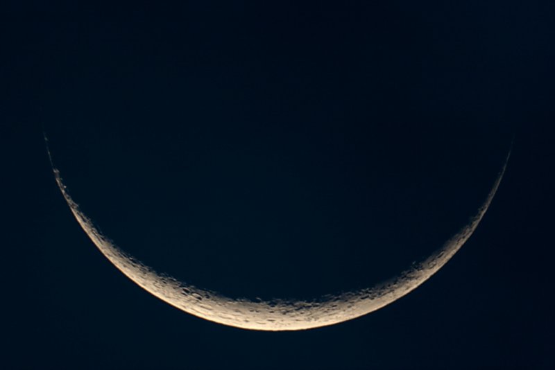 New crescent moon