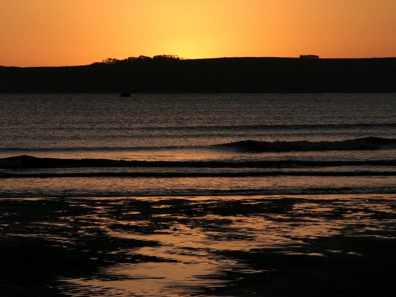 Par Beach at dusk