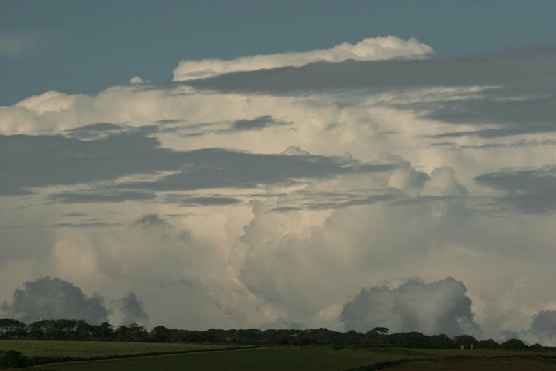 Distant rainclouds, 16 July 2007