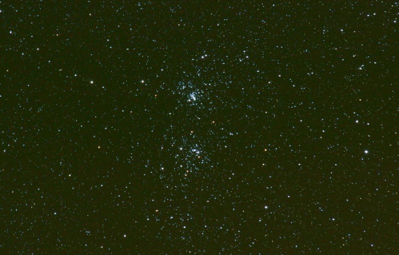 The 'Double Cluster' in Perseus