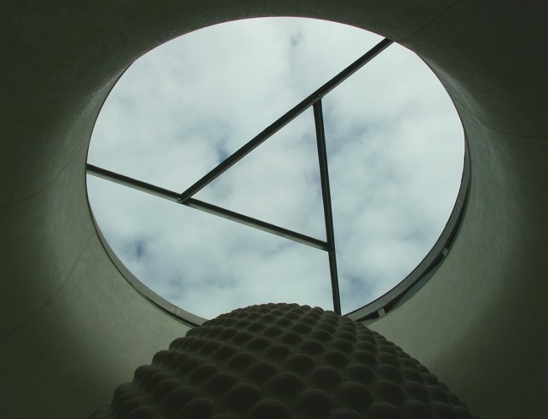 Window above 'The Seed'