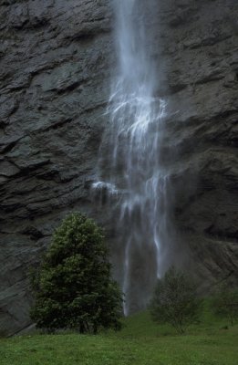 Staubbach Falls, Lauterbrunnen, Switzerland