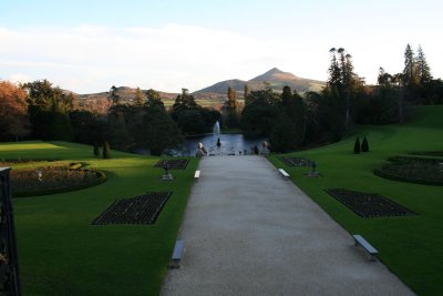 view from Powerscourt House