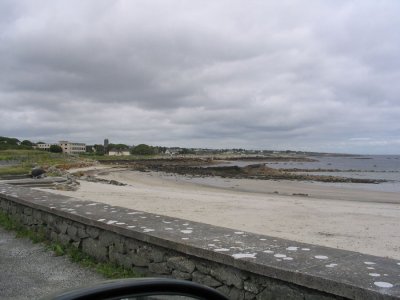 view from Spiddal harbour, County Galway