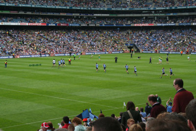 Dublin football matches. 2007. Croke Park.