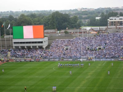 Dublin football matches. 2007. Croke Park.