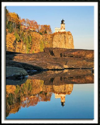 Mirrored Lighthouse