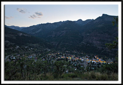 Ouray At Dusk