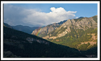 Partial Rainbow Near Ouray
