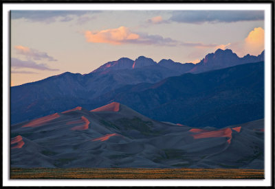Last Light On The Dunes