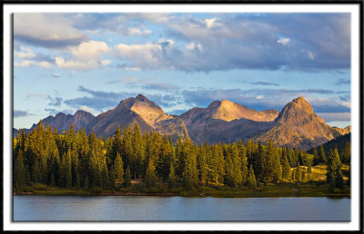 The Needles Range Over Molas Lake
