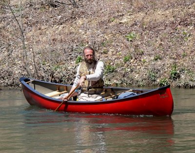 Pat trying the prospector