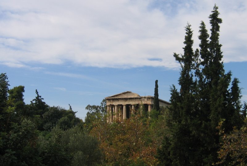 Agora (Market), below the Acropolis