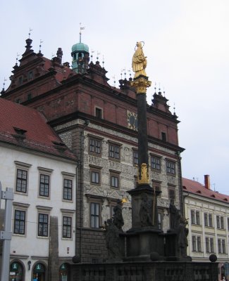 Mayor's office in Pilzen