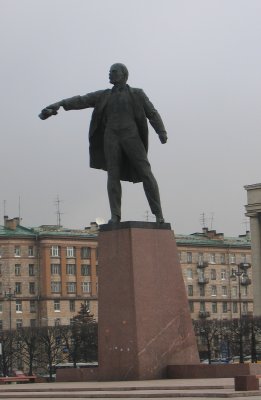 On Moscovskaya Square, St. Petersburg