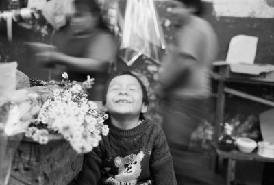 Selling Flowers with a Smile