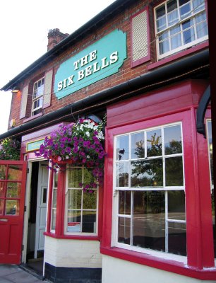 Six Bells pub, a lunch spot favorite in the 60s