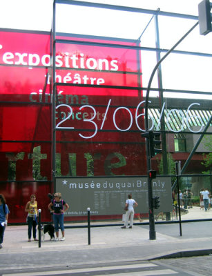 Museum of Quai Branly just opened