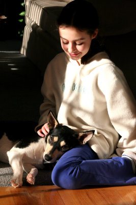 Megan & Comet.