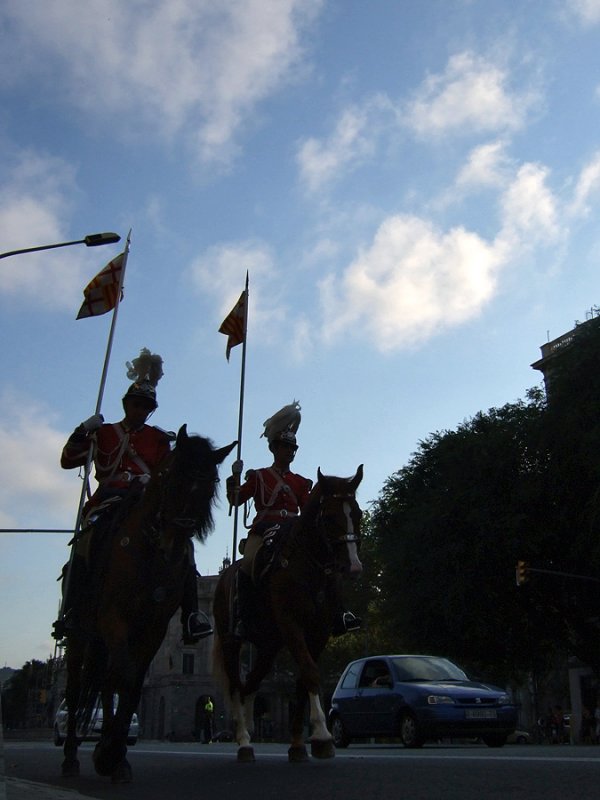 Unidad Montada de la Guardia Urbana de Barcelona