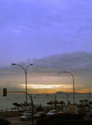 Barcelona view from El Masnou