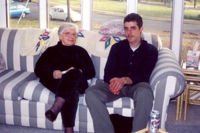 Grandma & Brian - 2001