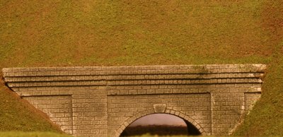 Blue sky through culvert