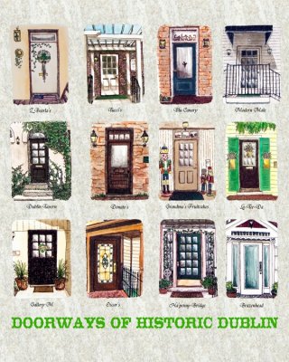 Doorways of Historic Dublin Poster