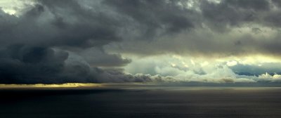 stormy strait of juan de fuca