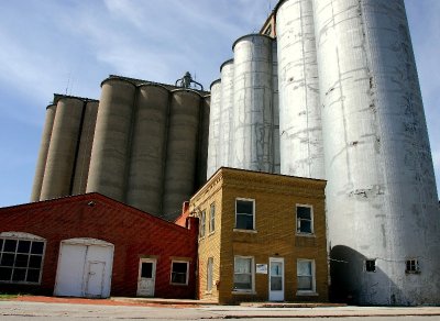 buildings and silo
