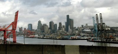 Seattle from West Seattle Bridge