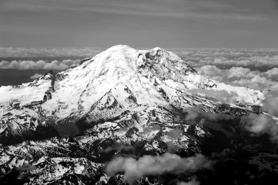 north face of Mt Rainier