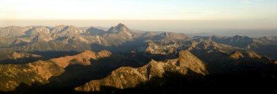 panaromic of Mt Stuart Range