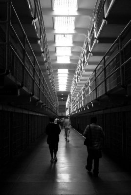 prison cells on Alcatraz
