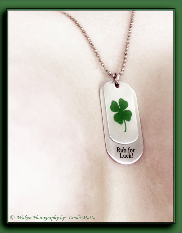 A touch of green.